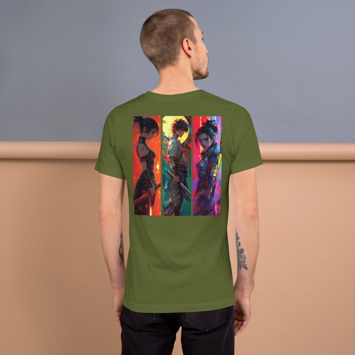 Tshirts - Anime Ninja Unisex t-shirt - Retro Ravers - anime