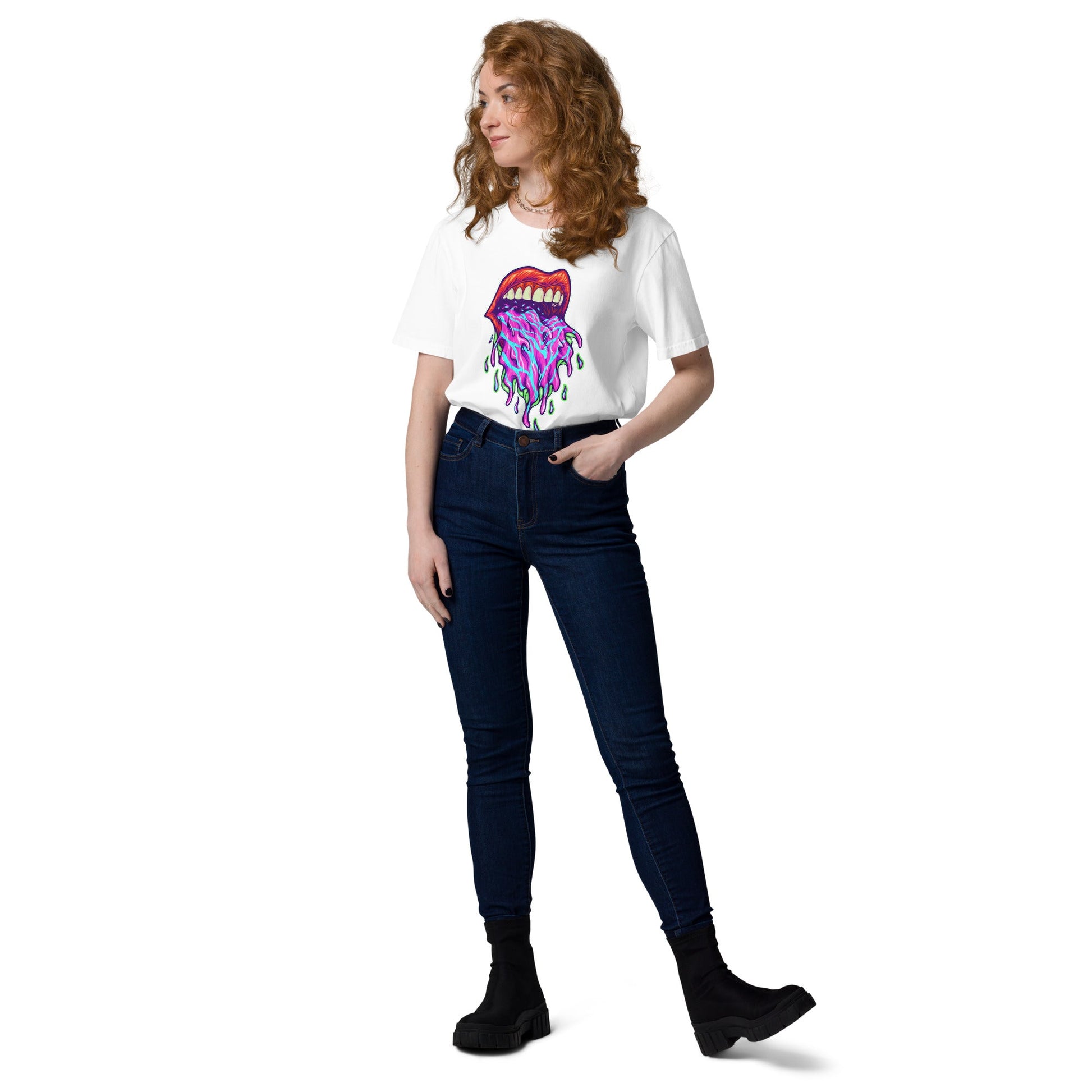 Tshirts - Psychedelic magic cotton t-shirt - Retro Ravers - Psychedelic magic