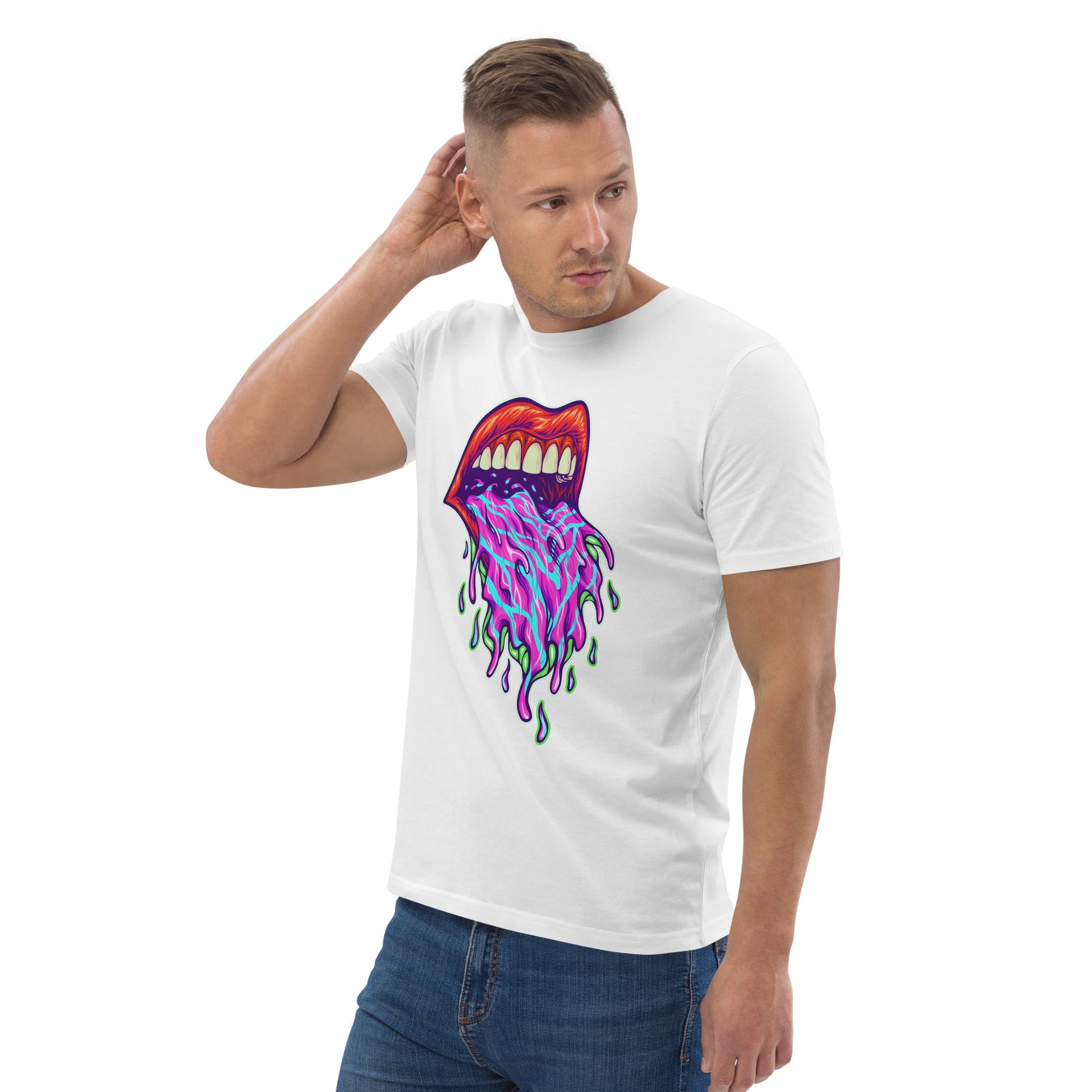 Tshirts - Psychedelic magic cotton t-shirt - Retro Ravers - Psychedelic magic