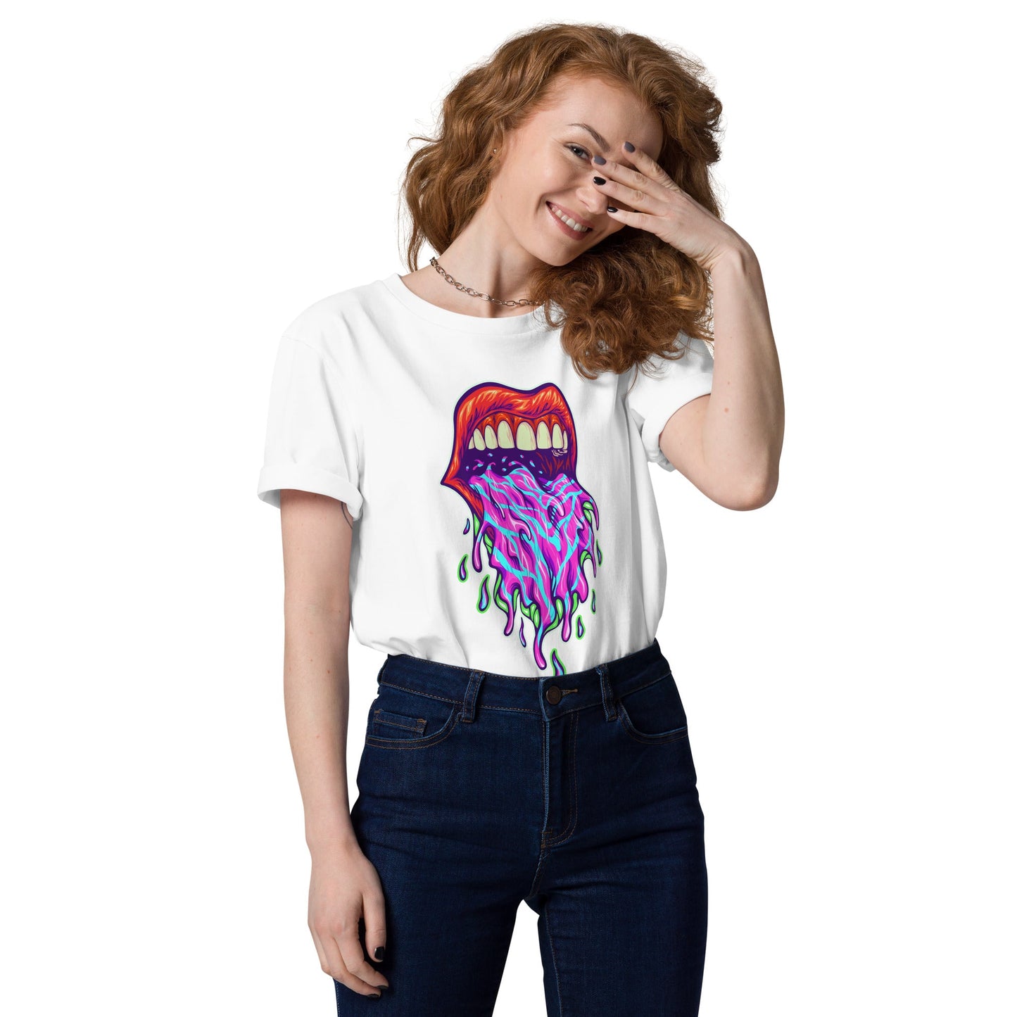 Tshirts - Psychedelic magic cotton t-shirt - Retro Ravers - Psychedelic magic