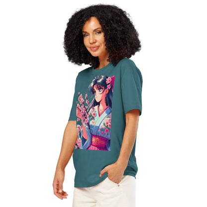Tshirts - ribbed neck t-shirt Retro Anime - Retro Ravers - t-shirts