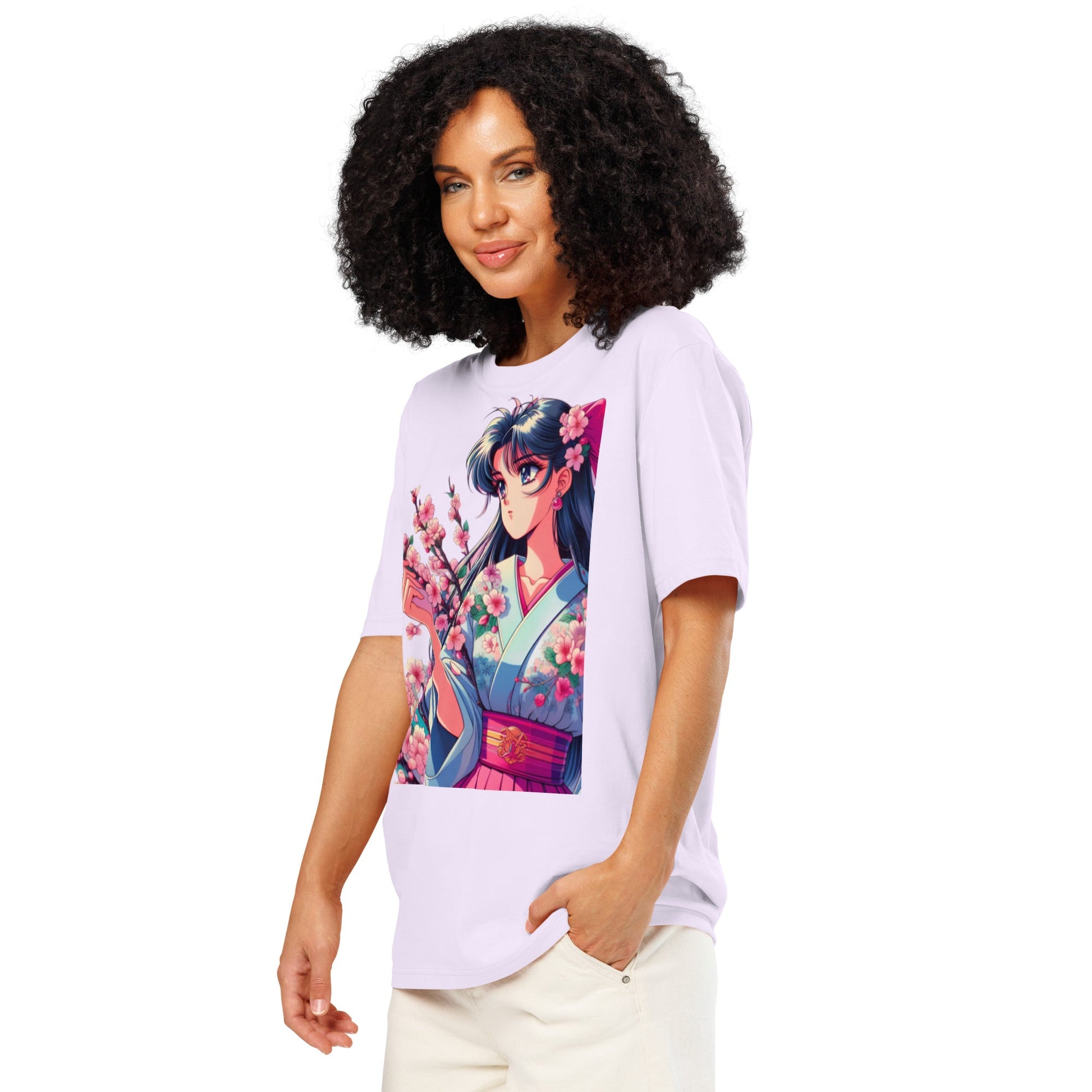Tshirts - ribbed neck t-shirt Retro Anime - Retro Ravers - t-shirts