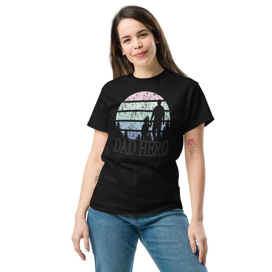 Tshirts - Unisex classic tee Dad Hero - Retro Ravers - dad