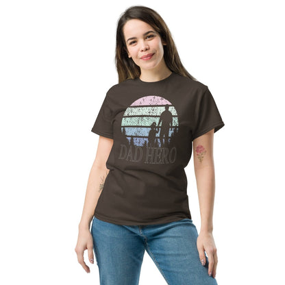Tshirts - Unisex classic tee Dad Hero - Retro Ravers - dad