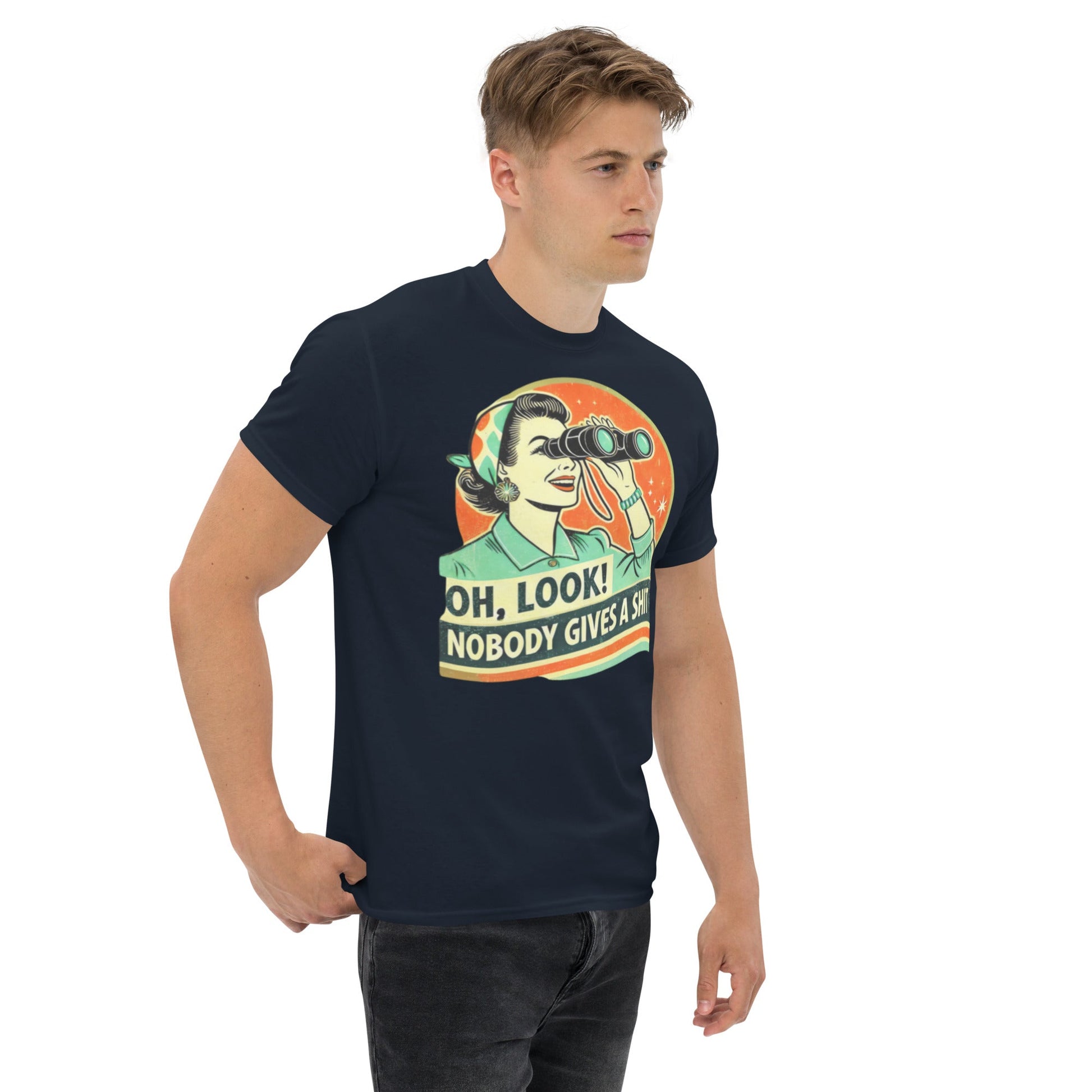 Tshirts - Unisex classic tee Nobody gives a - Retro Ravers - t-shirts
