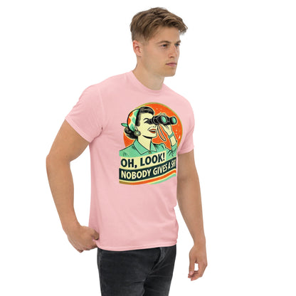 Tshirts - Unisex classic tee Nobody gives a - Retro Ravers - t-shirts