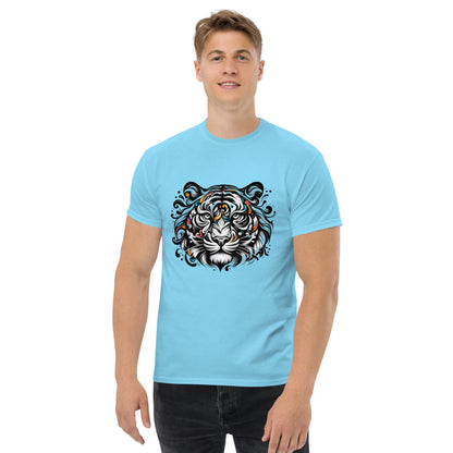 Tshirts - Unisex classic tee Tiger face - Retro Ravers - t-shirts