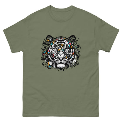 Tshirts - Unisex classic tee Tiger face - Retro Ravers - t-shirts