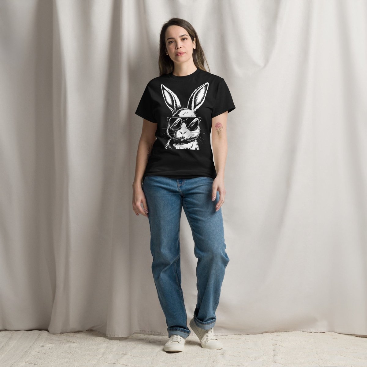  - Unisex classic tee Easter bunny - Retro Ravers - easter