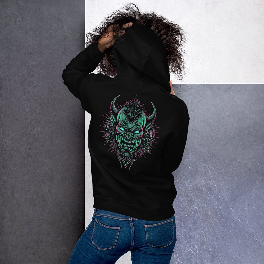 Sweatshirts - Unisex Hoodie Orc Rave - Retro Ravers - hoodie - orc