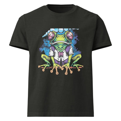 Tshirts - Electro Frog Unisex oversized t-shirt - Retro Ravers - frog - rave