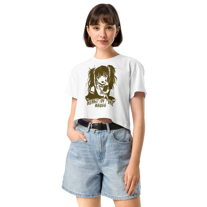  - Women’s crop top Retro Anime - Retro Ravers - Crop T-shirts